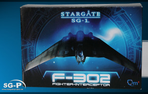 Merchandise - Stargate SG-1 F-302 Fighter-Interceptor QMx Quantum Mechanix 11 Teaser